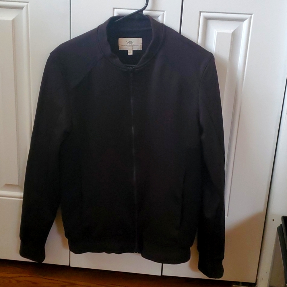 WRK Black zip up jacket